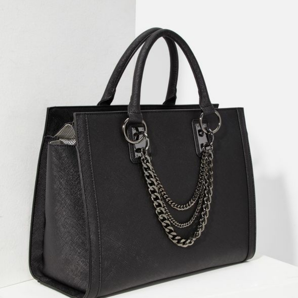 Brand new Bradley Satchel with gunmetal hardware
